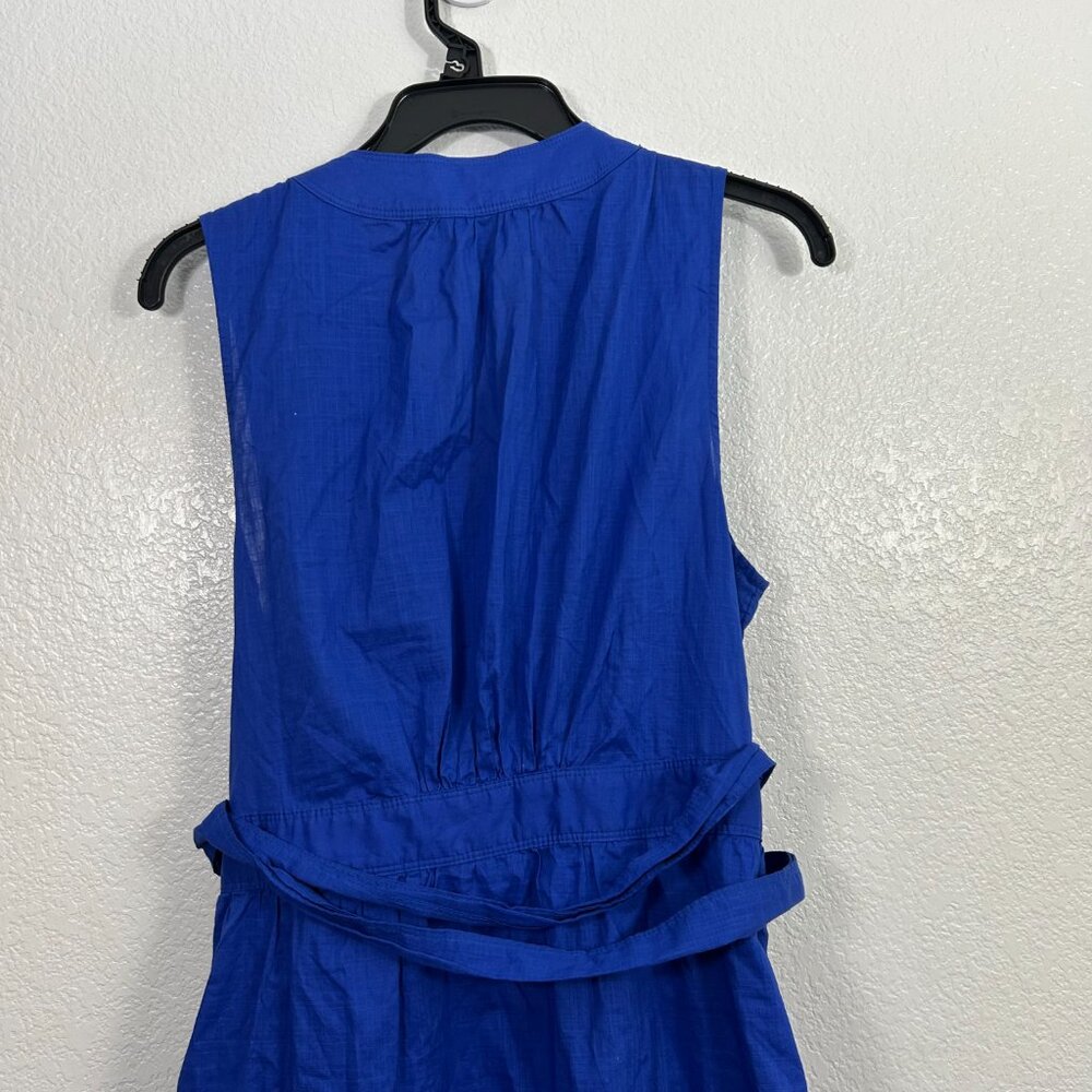 Banana Republic Stampa Sleeveless Tiered Wrap Dress - Picture 8 of 8